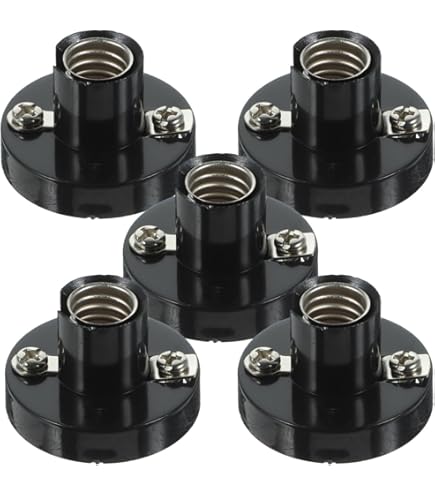 Amazon.co.jp: PATIKIL E12電球ホルダー ライトソケット 3個 ねじ込み